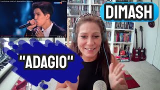 картинка: Dimash Reaction ADAGIO LIVE Reaction - димаш реакция! TSEL Reacts ADAGIO DIMASH REACTIONS TSEL!