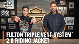 Harley-Davidson Fulton Triple Vent System 2.0 Riding Jacket Overview by Harley-Davidson 910 views 2 weeks ago 1 minute, 51 seconds