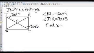 Geometry 6 4 Rectangles Youtube