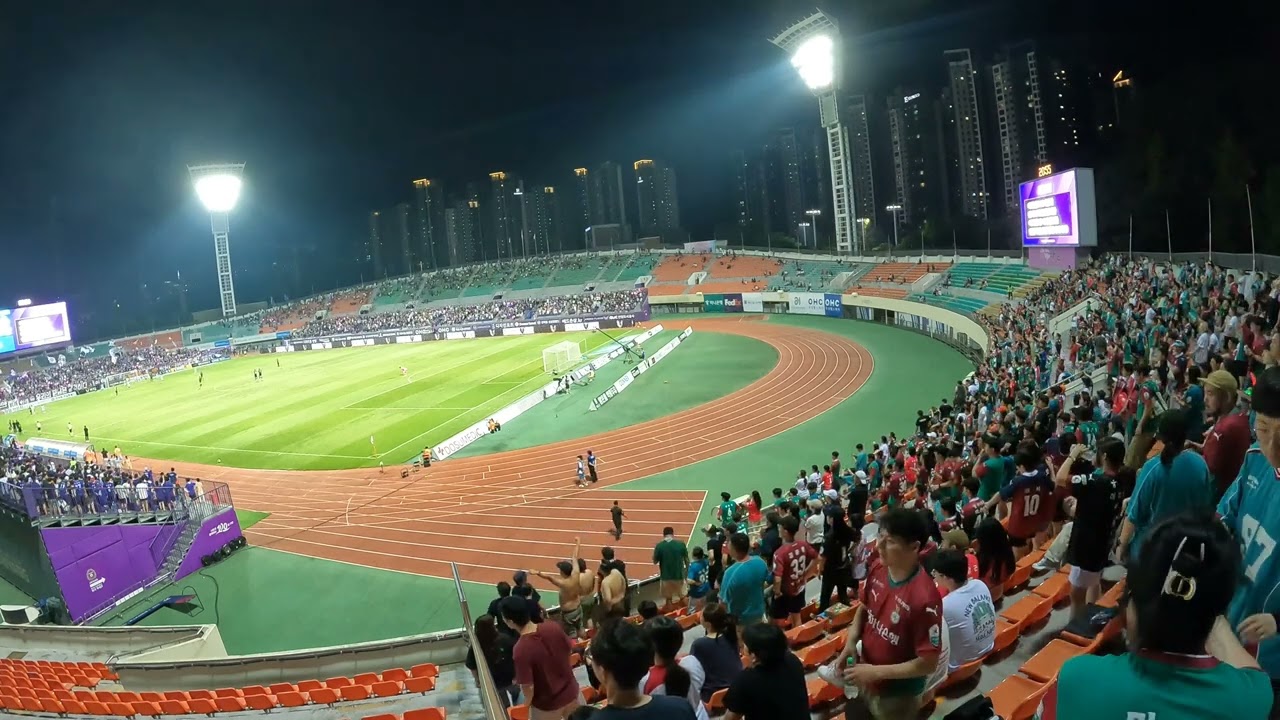 [27R] 안양전 종료 7분전부터 원정석 분위기 | 대전하나시티즌 | 20250824