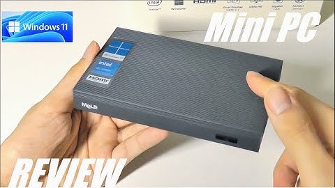 REVIEW: MeLE Quieter3Q Mini PC -  Windows 11 Fanless Pocket Computer - Improved Performance!