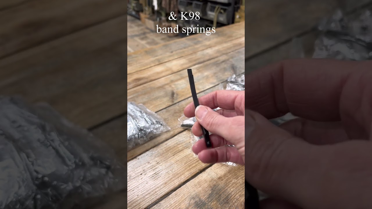 Koppelhaken en k98 front band springs