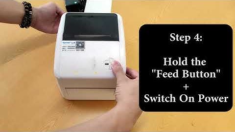 Xprinter Calibration Step