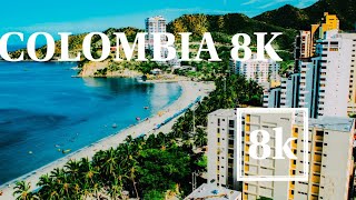 FLYING OVER COLOMBIA (4K UHD) - Relaxing Music Along With Beautiful Nature Videos - 4K Video UltraHD