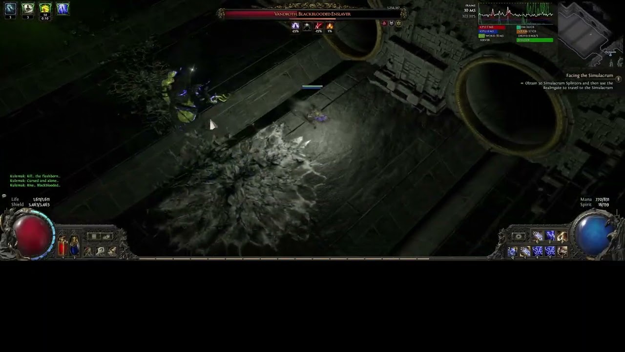 Vandroth, Blackblooded Enslaver – Boss (Parche 0.3) | Path of Exile 2 Rise of the Abyssal (HCSSF)