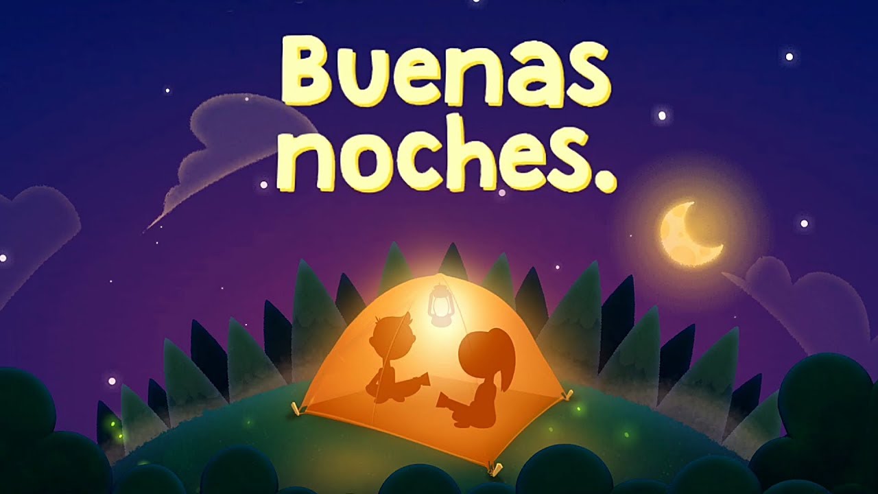 Buenas noches! pequeños habitantes del bosque - mejores apps para niños -  YouTube