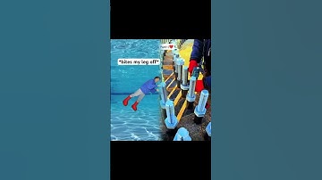 When You Think A Shark Is In The Pool #shorts #relatable