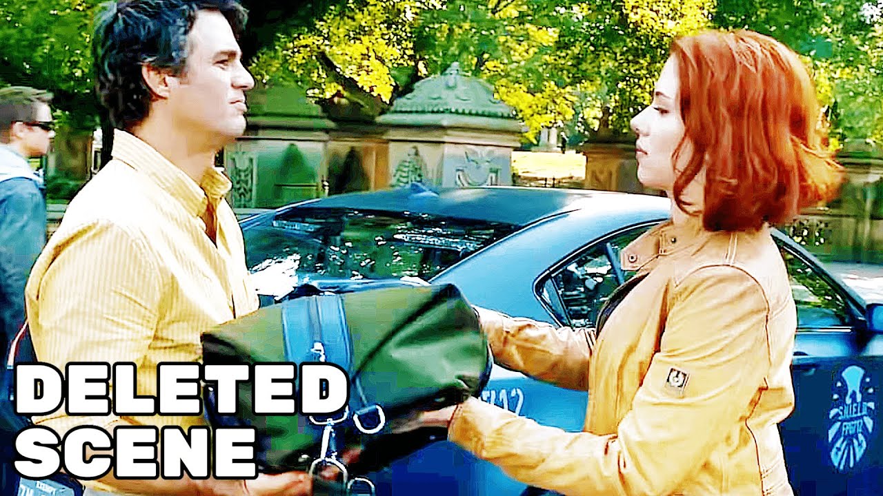 THE AVENGERS Deleted Scene #6 (2012) Scarlett Johansson