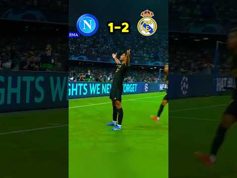 Video REAL MADRID VS NAPOLI 3-2 CHAMPIONS LEAGUE