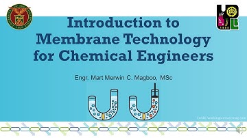 Lecture 1: Introduction to Membrane Technology for Chemical Engineers