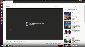 How to fix live videos can not play on firefox ubuntu