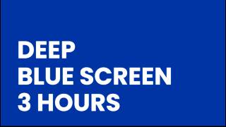 Pantone 7690 C Deep Blue Screen | 3 Hours | Solid Color Background 4K