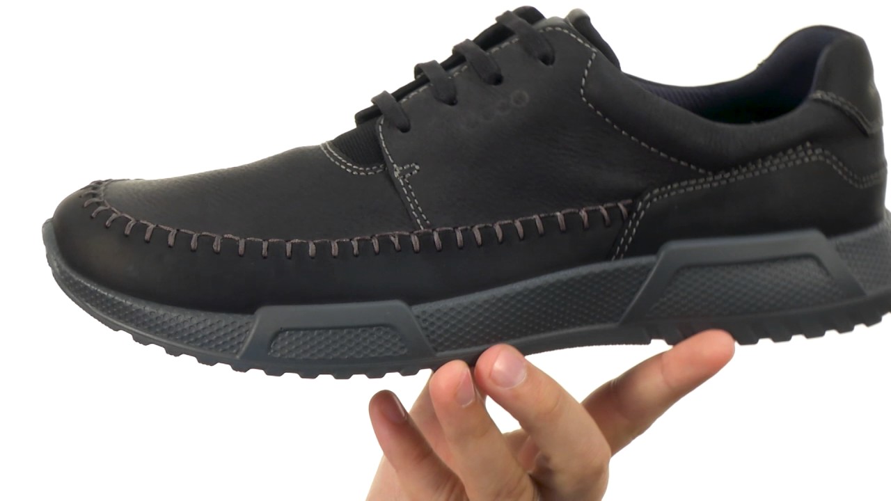 ECCO Luca Moc Toe Tie SKU:8868546 - YouTube