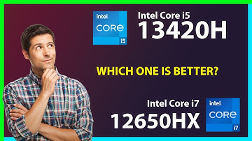 INTEL Core i5 13420H vs INTEL Core i7 12650HX Technical Comparison