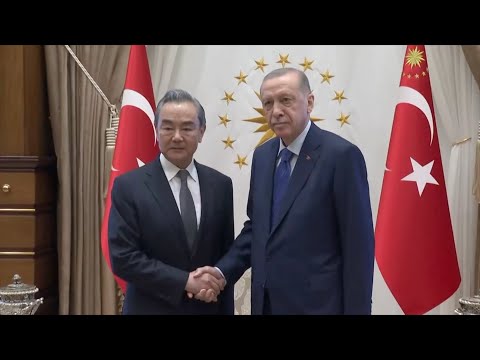 Erdogan meets Wang Yi, says China's development not a threat