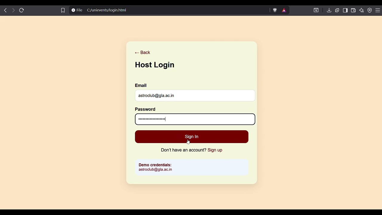 Hackathon Project Front End
