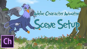 Adobe Character Animator Scene Setup