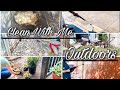 Extreme Outdoor Cleaning Motivation | Clean With Me Actual Mess 2020 | Satisfying Cleaning Video