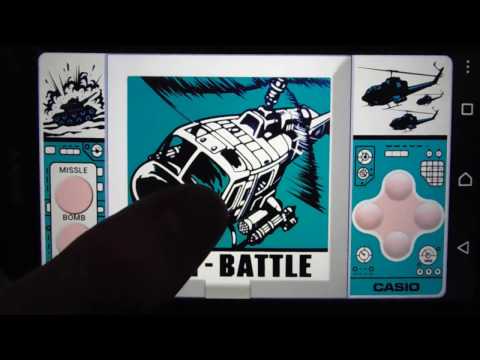 Heli-Battle, Casio, ANDROID, 1987, LCD, Model# CG-370, emulator