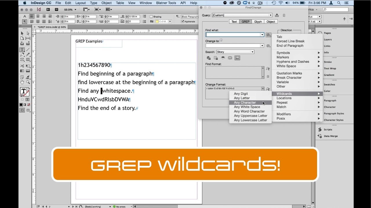 grep wildcard