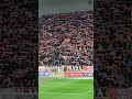 Chorál fotbalového clubu Tribuna Sever na Stadiónu Eden. léto 2023.