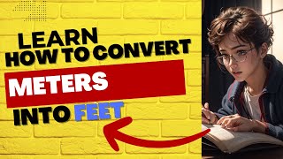 How to convert meters(m) into feet(ft) Metres to feet(ft) conversion #convertmetertofeet