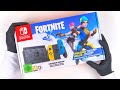 Nintendo Switch Fortnite Special Edition Unboxing ASMR