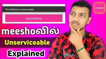 Meesho Delivery Address Unserviceable Explained in Tamil | Meesho Reselling App | TG 🔥