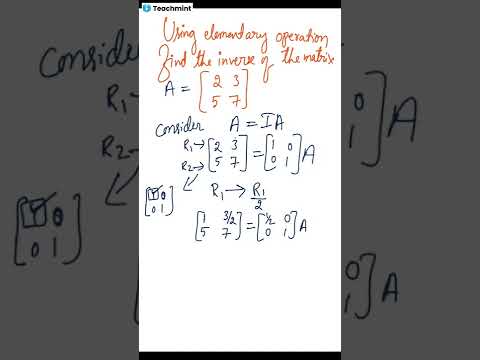 finding Inverse of