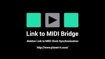 Link to MIDI Bridge 1.0 for Android, Ableton Link to MIDI Clock Synchronization