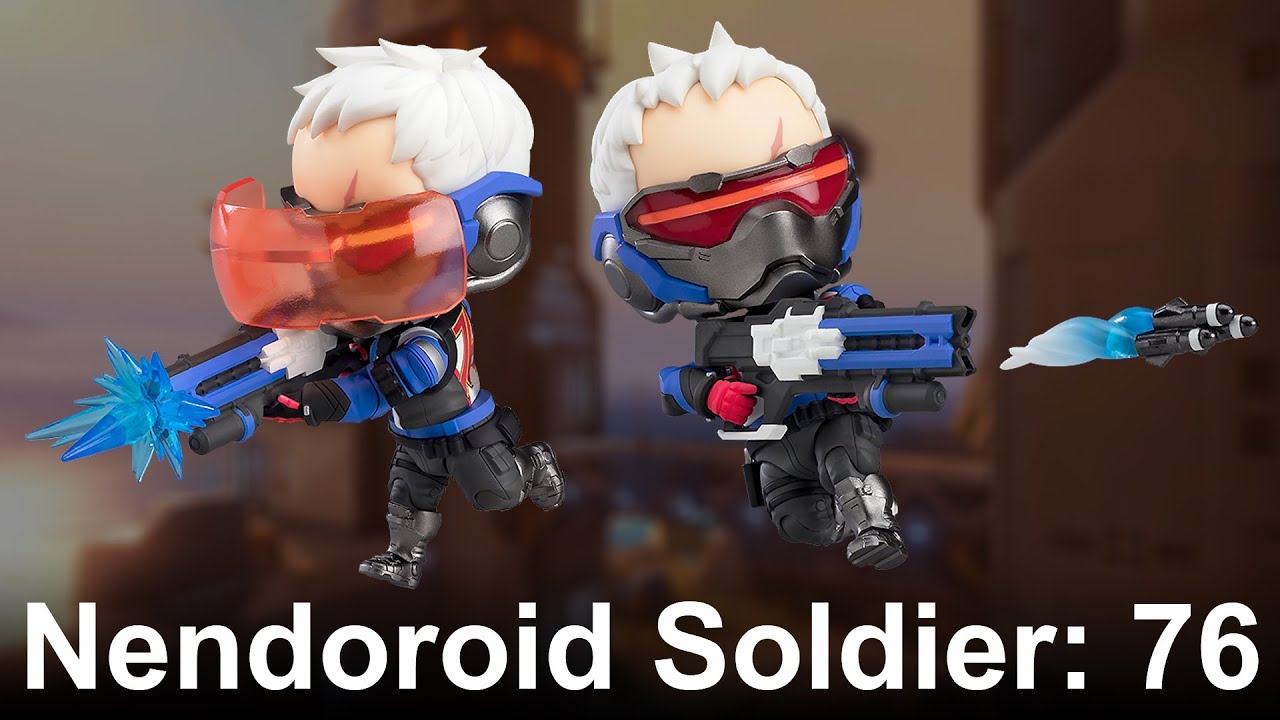 Nendoroid Soldier: 76 | Overwatch | Preview || ねんどろいど ソルジャー76 クラシックスキン・エディション | オーバーウォッチ