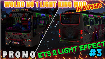 GOWTHAM GAMING ZED CAPELLA TOURIST BUS MOD |ETS 2 LIGHT TEST || PROMO