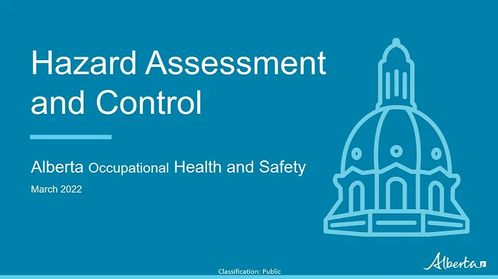 Webinar: Hazard assessment and control