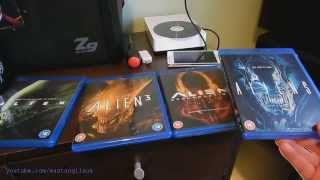 Unboxing Alien Anthology Blu-ray 1979-1997