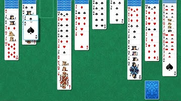 spider solitaire card game gameplay walkthrough