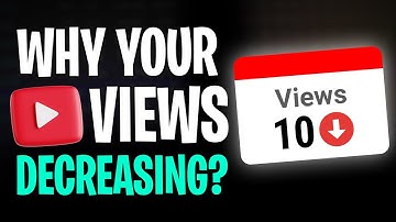 Waarom daalt het aantal weergaven op YouTube? (Neemt YouTube jouw weergaven weg?)