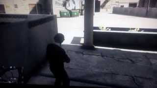 Vanilla unicorn strip club wall breach on GTA v online