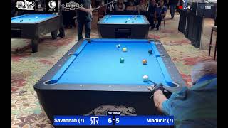 2024 CSI 10 Ball  Savannah Easton vs Vladimir Pechenkin