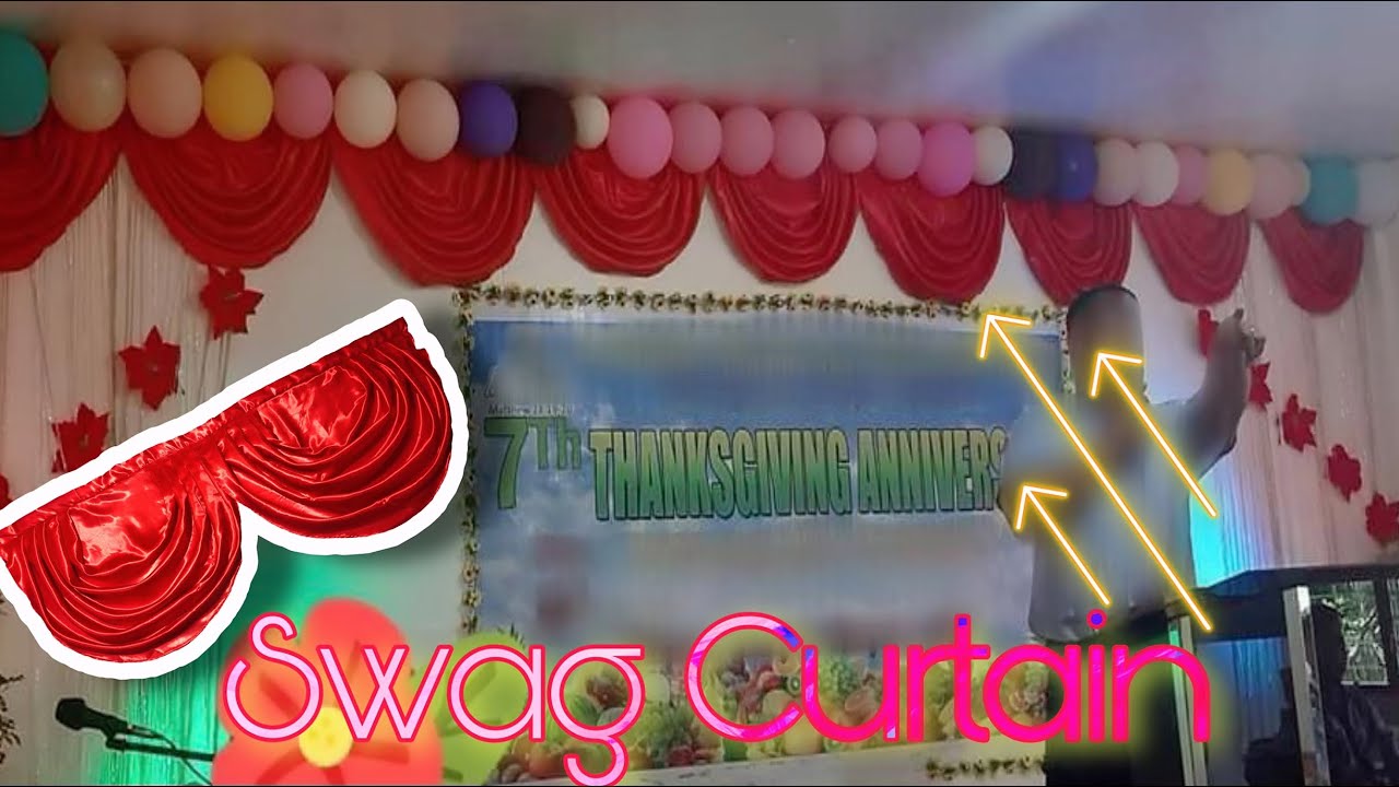 Swag Curtain | How to make a Swag Curtain | Swag Curtain Customer’s Request