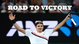 Roger Federer  Australian Open 2018 Road to Victory