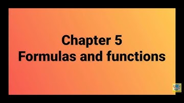 Class 7 Ch-5 Formulas and Functions (Part 2)