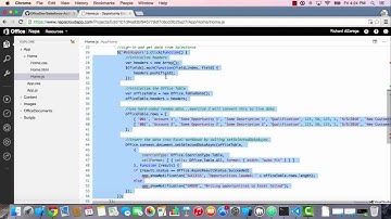 Salesforce Office Add-in Workshop - Exercise 2