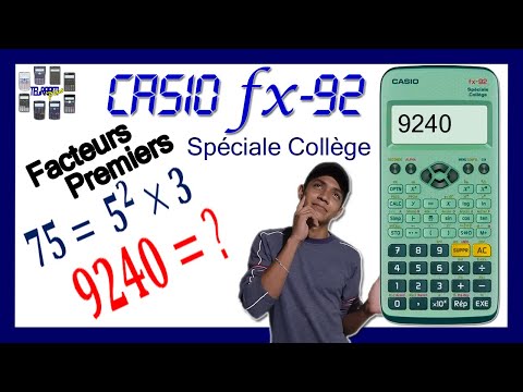 Casio FX 92B Spéciale Collège