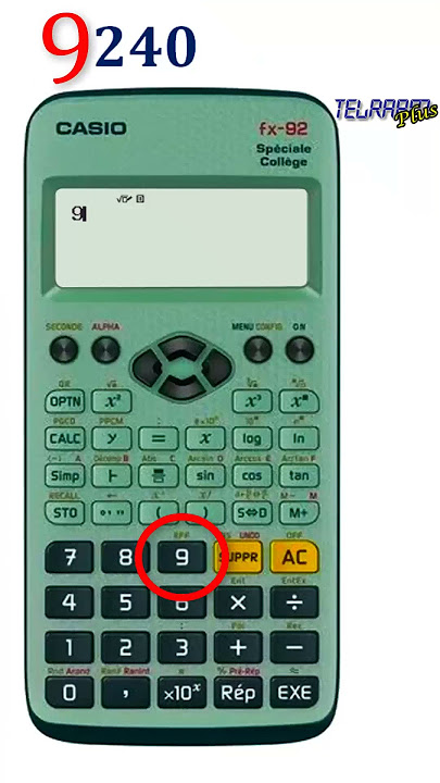 Casio FX-92 Collège - Calculatrices