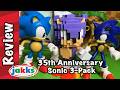 Sonic 35th Anniversary 3 Pack Review 