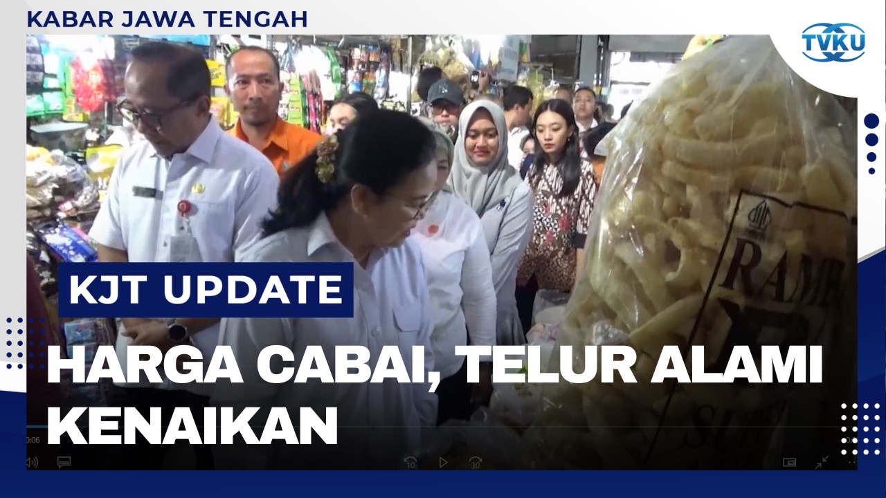 Walikota Semarang Temukan Harga Cabai dan Telur Melonjak