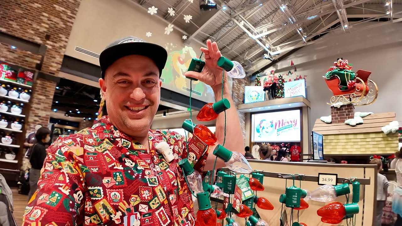 Полная коллекция рождественских товаров Disney 2025 в Disney Springs. ОБЯЗАТЕЛЬНО К ПРОСМОТРУ!