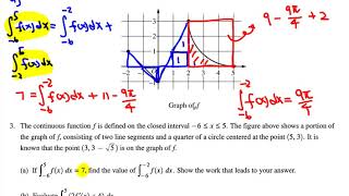 AP Calculus AB FRQ 2019 #3
