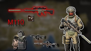 Playing with Marksman M110 and M61 in Lockdown Valley | Arena Breakout