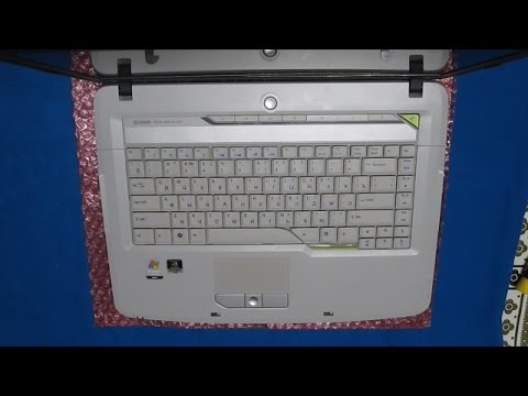 Acer Aspire 5520, 5220, 5710, 5315, 5715 - Disassembly and fan cleaning (Разборка и чистка ноутбука)